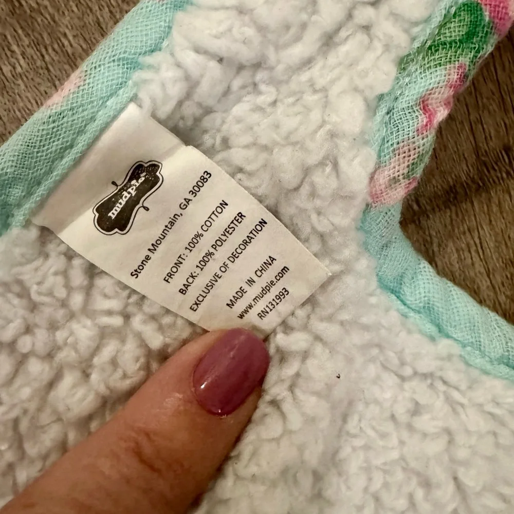Mud Pie Baby‎ Girl Floral Bib Set (3 Pack) Velcro Closure